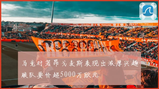 马竞对若昂戈麦斯表现出浓厚兴趣狼队要价超5000万欧元